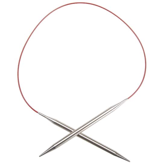 ChiaoGoo RED Lace&#x2122; 24&#x22; Stainless Circular Knitting Needles